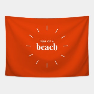 Sun of a Beach funny design Tapestry