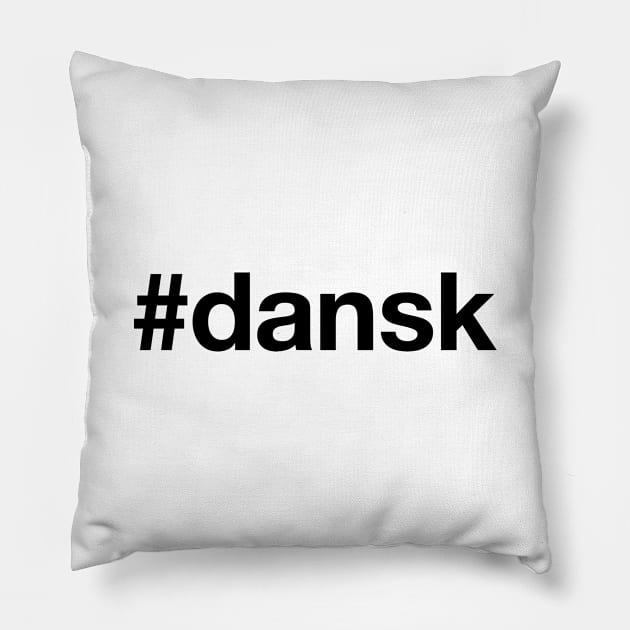 DANSK Hashtag Pillow by eyesblau