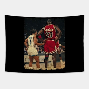 Muggsy and MJ Tapestry