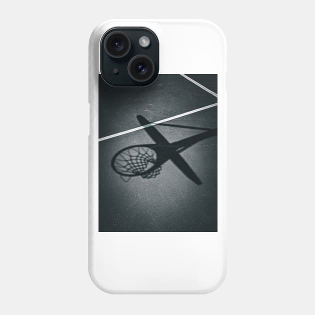 Basketball Hoop Phone Case by DeeVeeDub