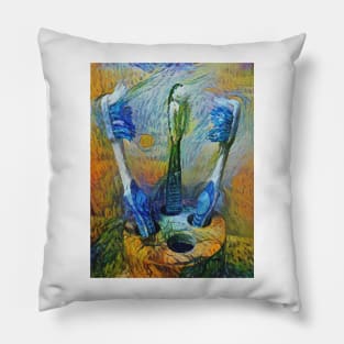 Cezanne's Toothbrushes Pillow