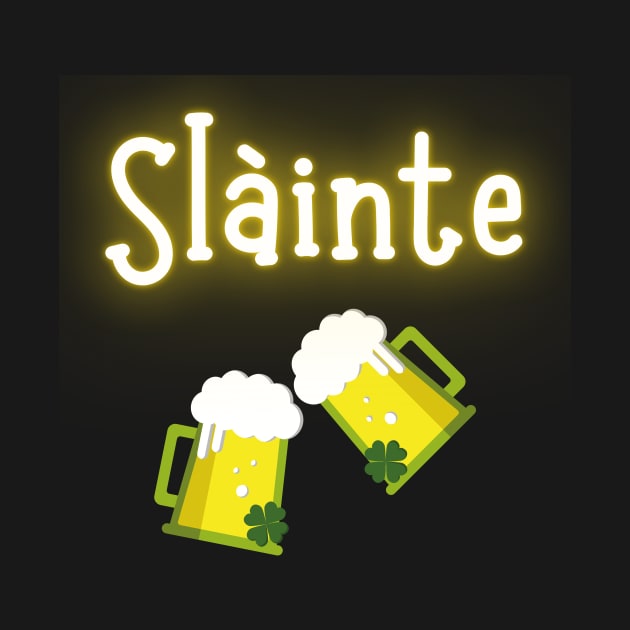 Slainte Drinking Shirt by WearablePSA