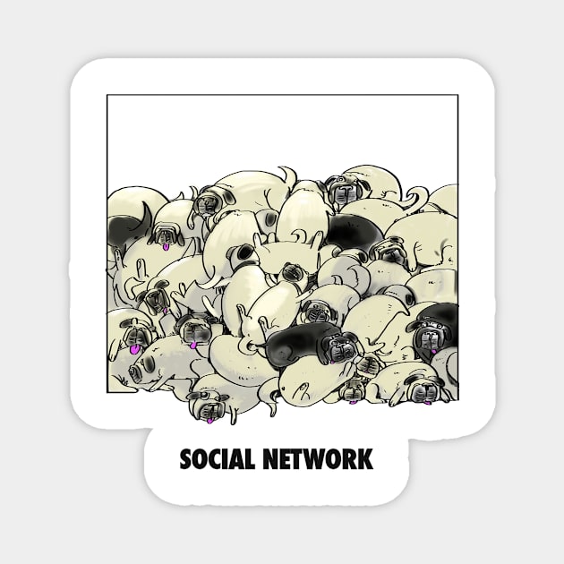 Social Network Magnet by spclrd