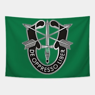 Special Forces DUI - Green Berets Tapestry