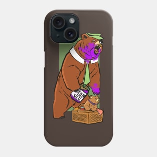 Hungrier than the average bear Phone Case