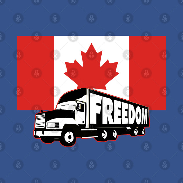 Discover Canada Freedom Convoy Trucker - Convoy - T-Shirt