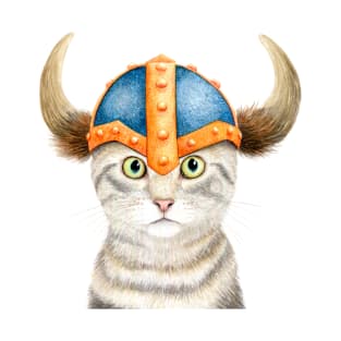 Morris, The Viking Cat T-Shirt