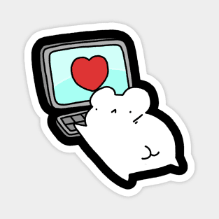 Computer Love Magnet