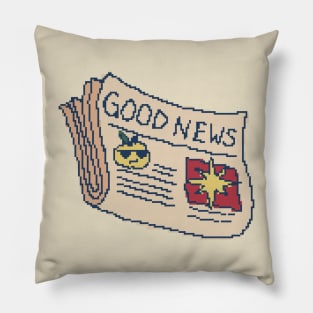 Give Me The Good News Pillow