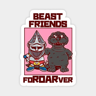 Beast Friends FoROARver Magnet