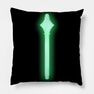 Spiritual Weapon (Green Mace) Pillow