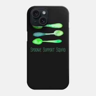 Spoonie Support Squad (Green)! Phone Case