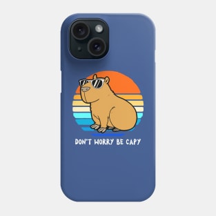 Don’t Be Worry Be Capy 1 Phone Case