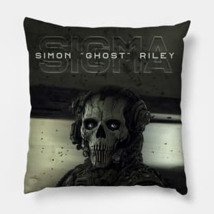 Simon Sigma Ghost Riley Pillow