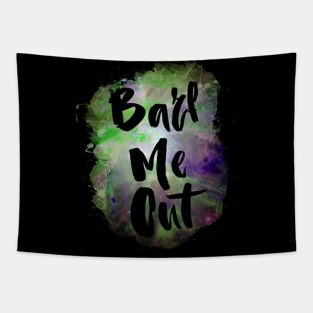 Barf Me Out Funny 80s Tapestry by solsateez