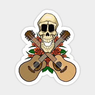 Skull & Cross Guitars Magnet