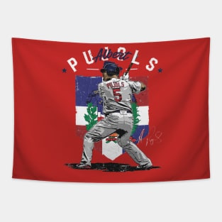 Albert Pujols St. Louis Country Flag Tapestry