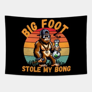 big foot stole my bong Tapestry