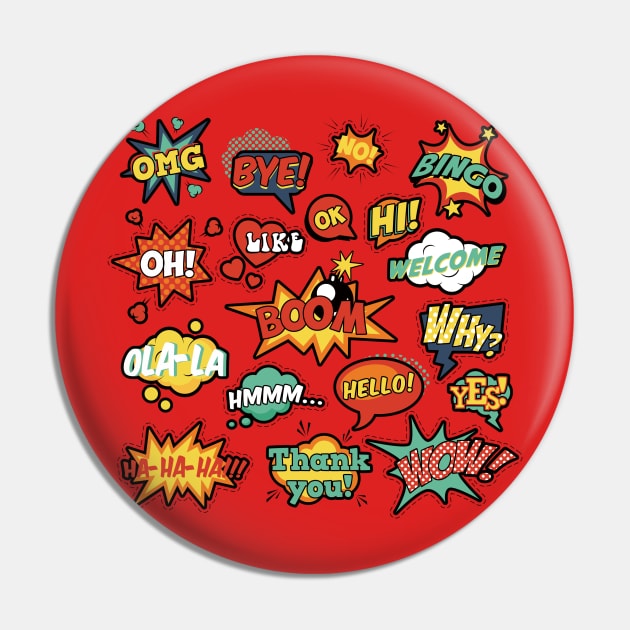 speech bubbles Pin by All what you want