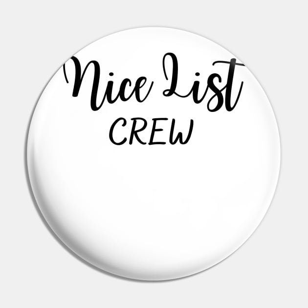 Nice List Crew Pin by IrieSouth