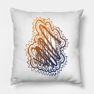 Electric Vibes (colour) Pillow