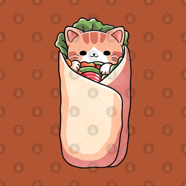 Purrito cat burrito by FanFreak