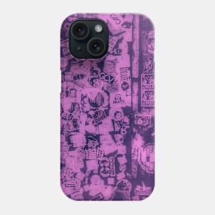 Pink Sticker Art NYC Phone Case