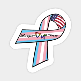 Support Out Troops Magnet