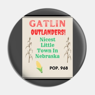 Gatlin Outlanders Pin