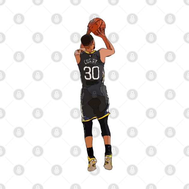 Stephen Curry 3-Point Shot by Playful Creatives