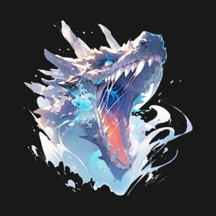 Drache mystisch Lindwurm Monster Ungeheuer Biest T-Shirt