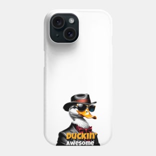 Duckin awesome funny duck Phone Case