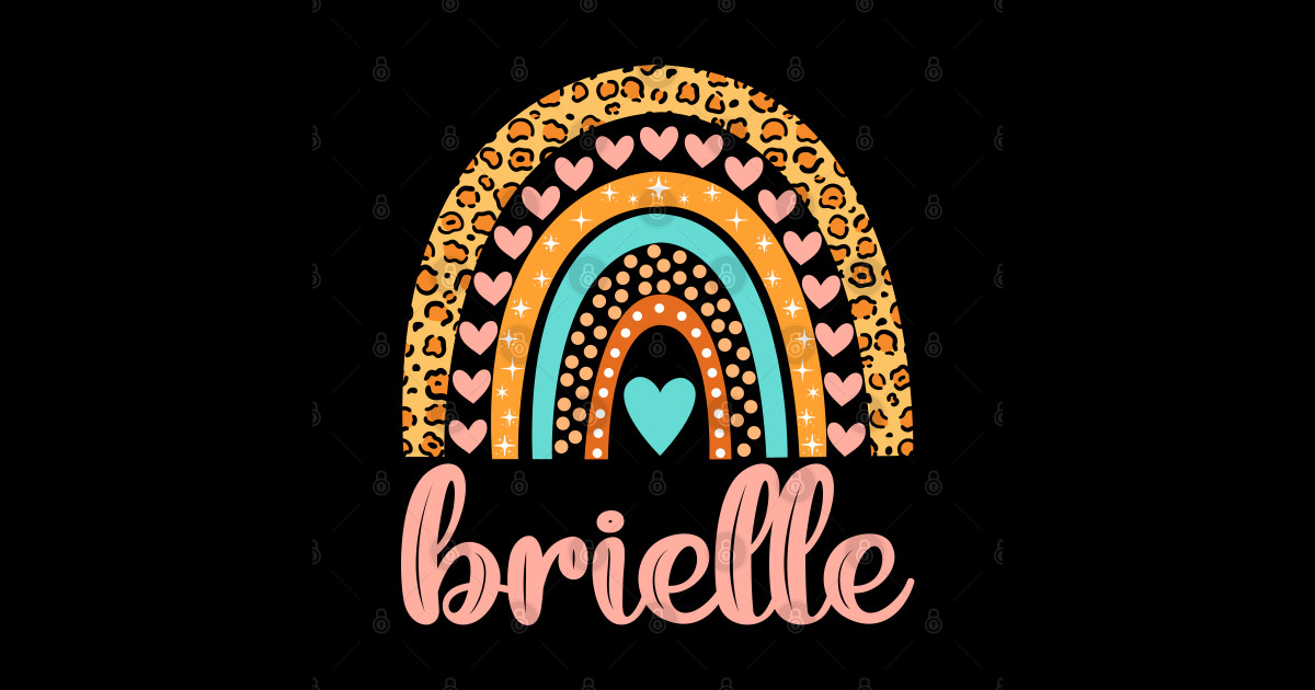 Brielle Name Brielle Birthday Brielle Sticker TeePublic