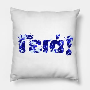 Hello in Geek Pillow