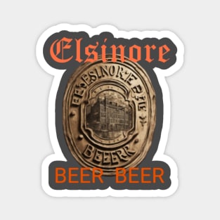 Vintage Elsinroe Beer Magnet