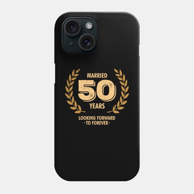 50th anniversary shirts for couples 1969 - Anniversary Gifts 3 Phone Case by luisharun