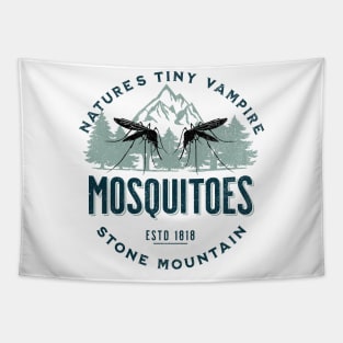 Camping nature mosquitoes Tapestry