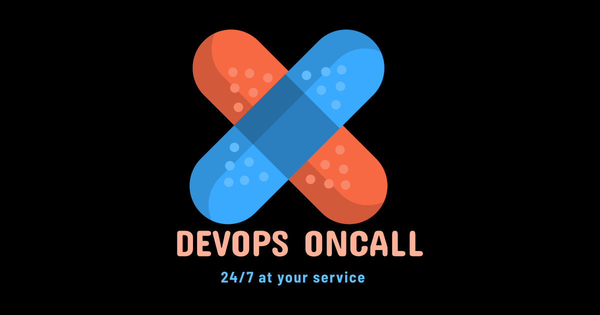 DevOps Oncall 24/7 at your service - Devops - Sticker | TeePublic