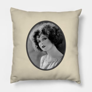 Clara Bow: The Silver Screen's Perfect Flapper Pillow