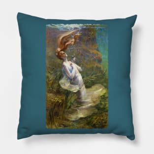 Ophelia Drowning Pillow