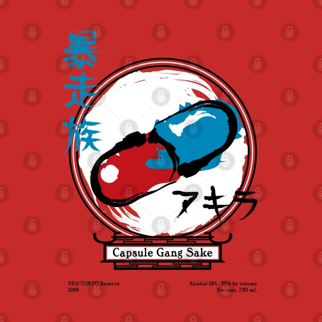 Capsule Gang Sake by huckblade