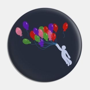 Float Away - Alternative Colours Pin