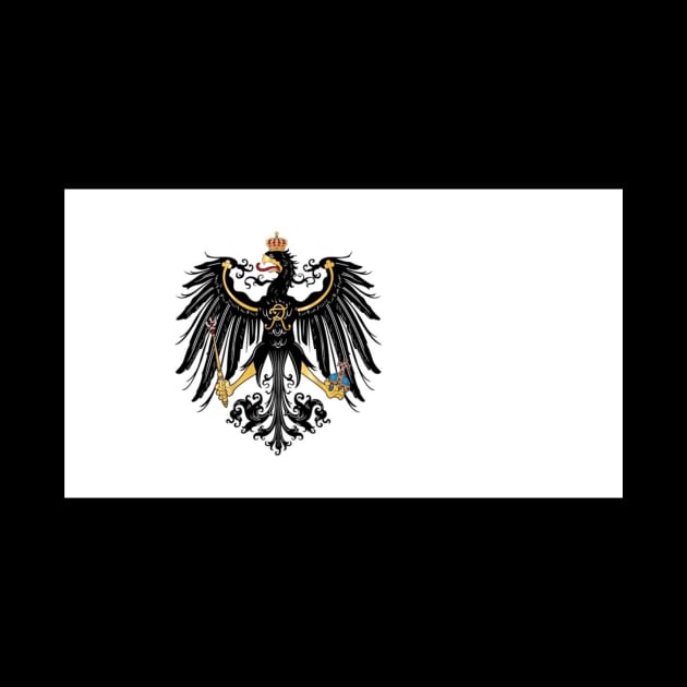 Prussian coat of arms flag by AidanMDesigns