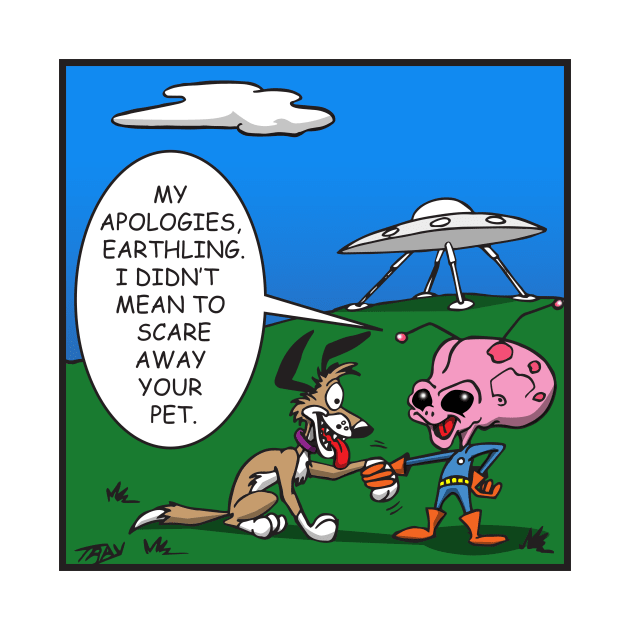 Alien Invasion by Wickedcartoons