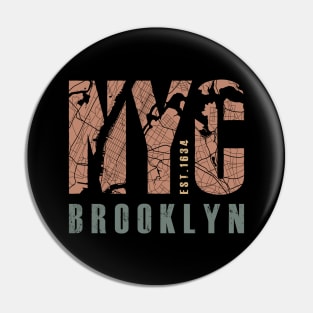 NYC Brooklyn Pin