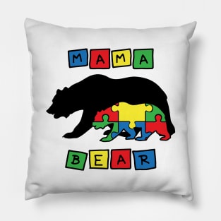 Autism Awareness Amazing Cute Funny Colorful Motivational Inspirational Gift Idea for Autistic Pillow