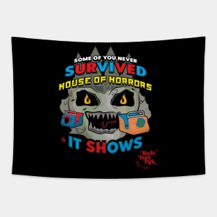 Survived the House of Horrors - ROCKY POINT TRIBUTE Tapestry