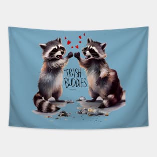 trash buddies Tapestry