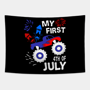 My first 4th of july..family matching gift idea Tapestry