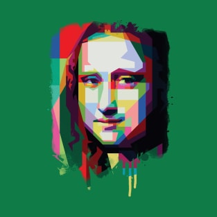 monalisa smile wpap T-Shirt